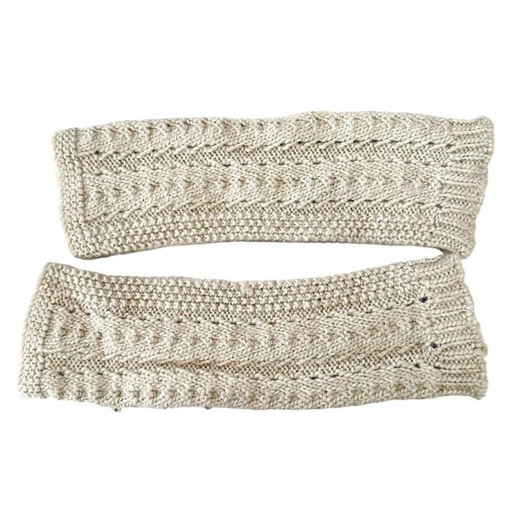 Splendid Light Gray Knit Women's Gloves & Arm Warmers Size OS NWT - Picture 4 of 6